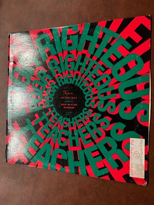 Poor Righteous Teachers-Holy Intellect / Self-Styled Wisdom Rap 1990 Vinyl 12''