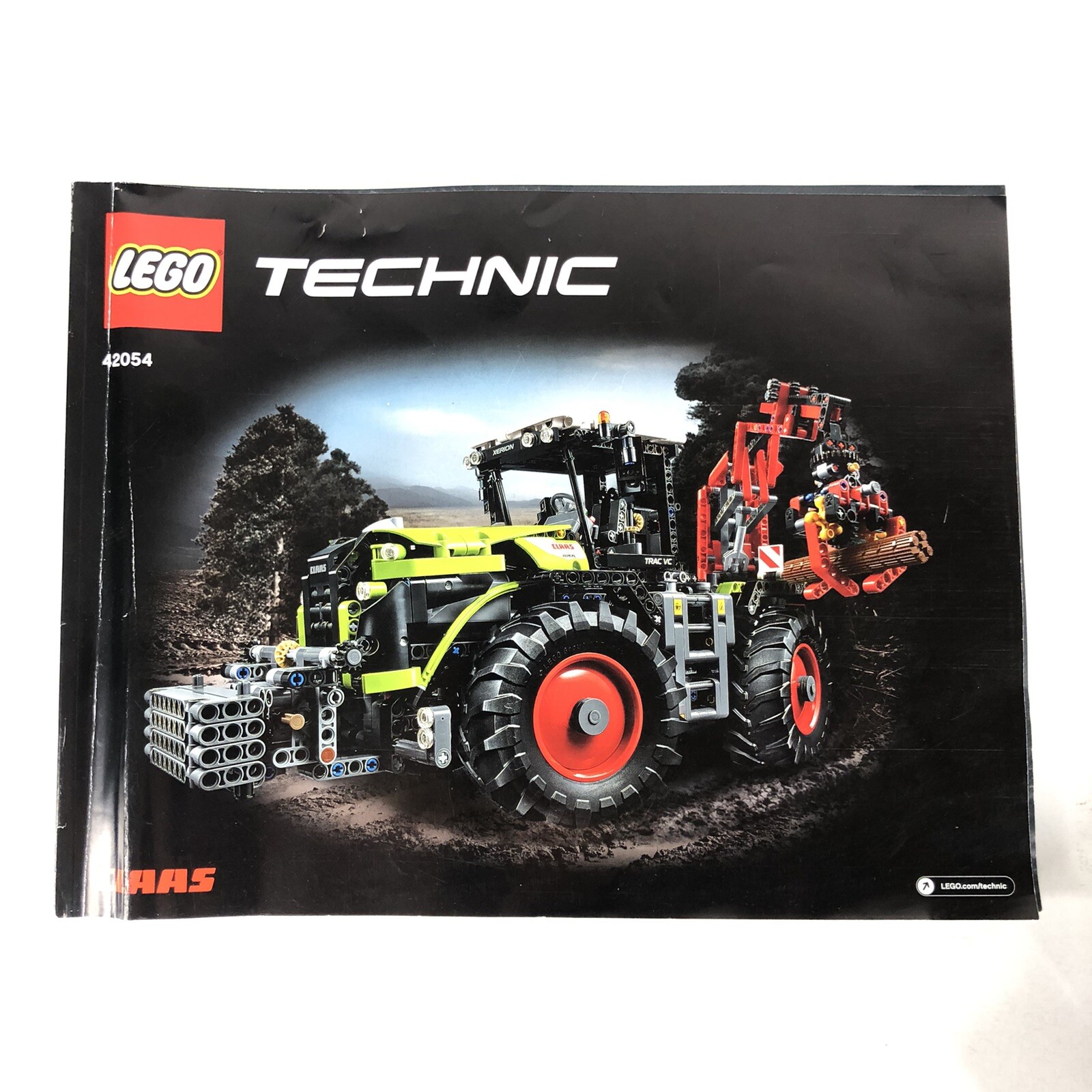 Lego Technic Claas Xerion 5000 Trac VC 42054 with Manual POWER FUNCTIONS WORKS!