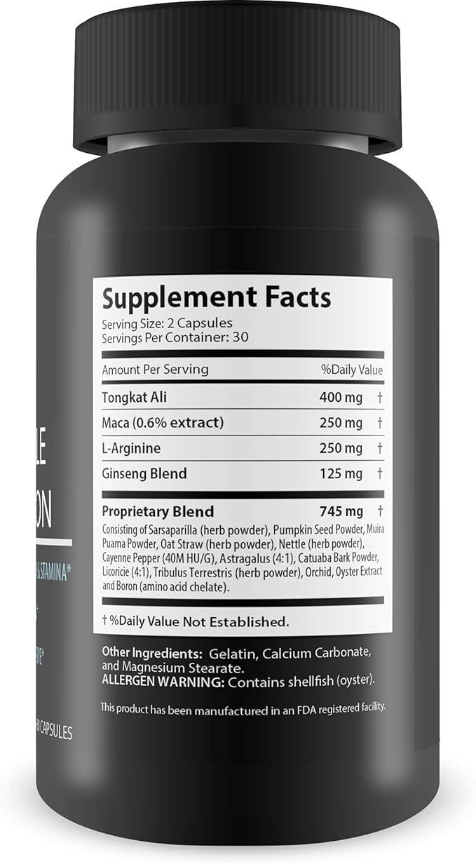 Pro Cialix Max Male Expansion Natural Dietary Supplement (180 Capsules) 3-Pack