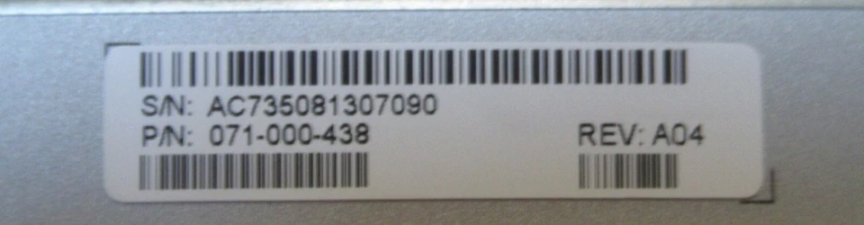 EMC Array Chassis 3U KTN-STL4 2x 4GB FC Controllers 2x 400W PSU 100-562-123 - Image 4 of 4