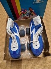 Rollerskates Discoroller Original aus den 80zigern Blau Weiß GR.39 kaum benutzt.