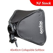 US Godox 40cmx40cm Bowens Bracket Collapsible Softbox For Rectangle Flash Head