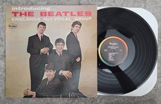 Beatles RARE 1964 'BLANK BACK' ISSUE OF THE 'INTRODUCING THE BEATLES' MONO LP!