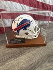 Khalil Shakir Signed Mini Helmet Buffalo Bills Desktop Display Fanatics COA