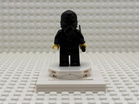 Lego Ninja - Black Minifigure Castle 6093 4805 6045 1185 6088 6083 6089 cas048