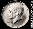 1964-D Kennedy Half Dollar- Silver- Choice Gem Brilliant Unc Luster #K2165