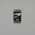 U.S. State Silver bar .999 1ozt Proof - NC/North Carolina - 001012/041785