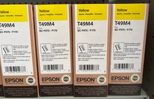 Genuine Epson T49M4 Yellow 140ml Sublimation Ink F170 F570 SEALED EXP 03/2023