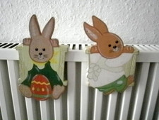Kantenhocker- Ostern -  Hasen Kinder -  Dekoration Holz - Oster Dekoration