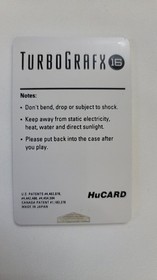 *GAME ONLY* Sinistron Game for Turbo Grafx -16 *Works Great*  *GAME ONLY*