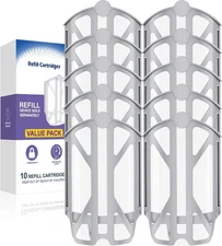 10 Pack Upgraded Refill Cartridges Kit Compatible with Plug-in Light M364 & Max