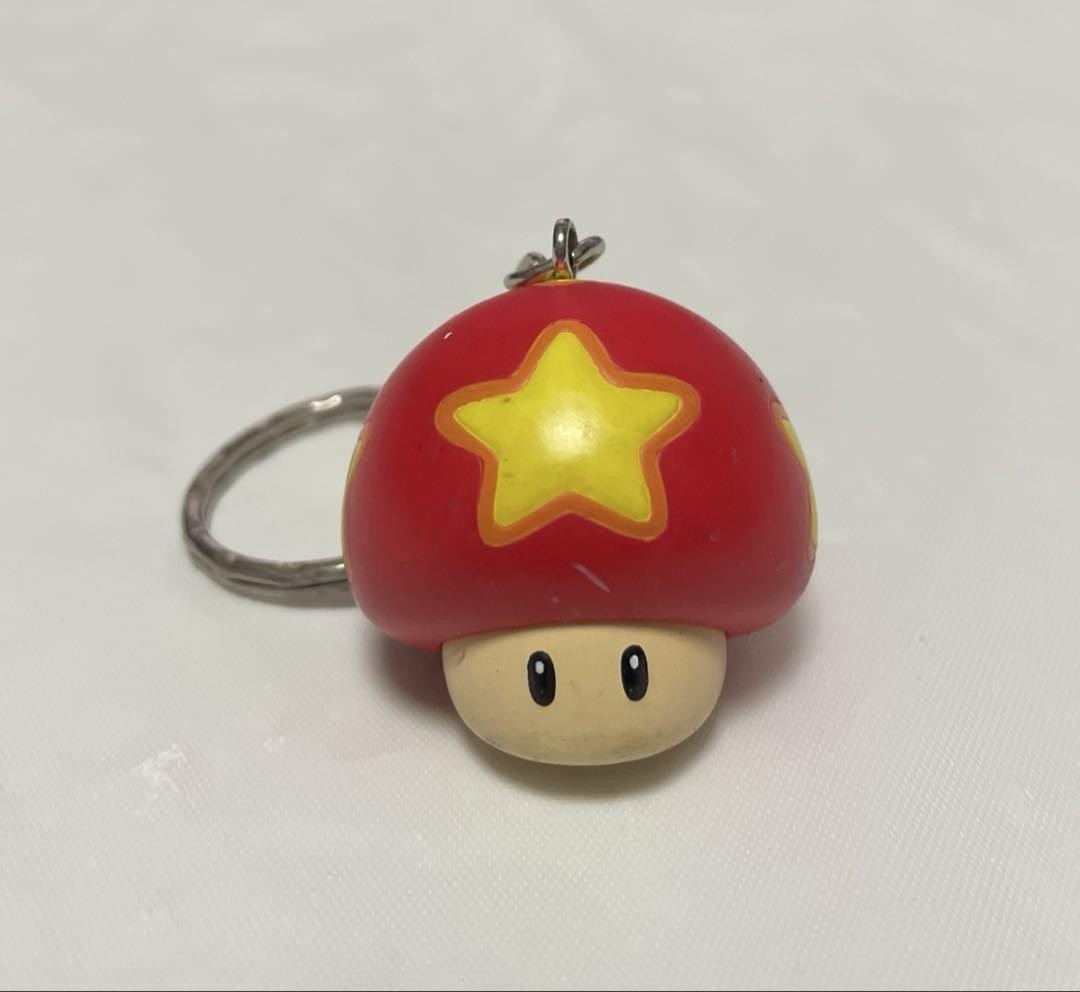 スーパーマリオGALAXY キーホルダー ライフアップキノコ Super Mario Galaxy 1-Up Mushroom Keychain | eBay