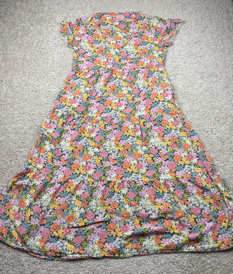 Show Me Your Mumu Dress Women's Size XS Pink Floral Maxi Boho 100% Rayon