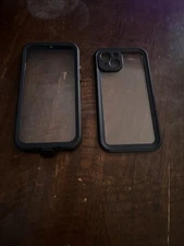 Beastek Red Water Proof Case for iPhone 13