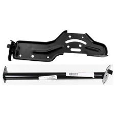 Set of 2 Bumper Face Bar Brackets Retainer Mounting Braces Driver Left Hand Pair