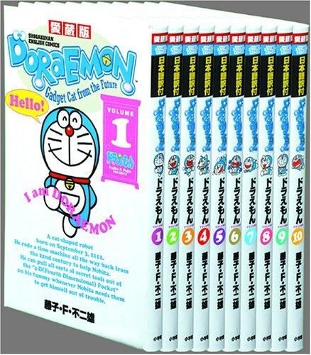 Doraemon English Translation Version Vol. 1-10 Manga Set Comic Book New