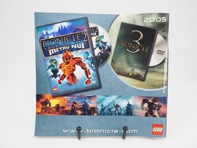 Lego Bionicle 8756 Sidorak Instruction Manual   Only