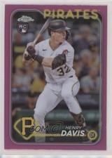 2024 Topps Chrome Pink Refractor Henry Davis #260 0p83