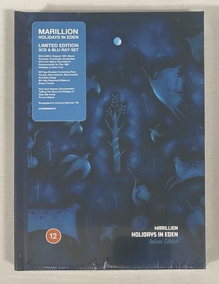 MARILLION - HOLIDAYS IN EDEN (DELUXE EDITION) 3CD + Blu-ray NEW