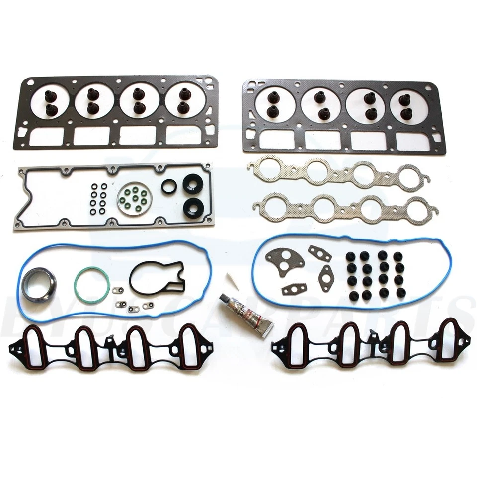 Conjunto de junta de cabeça compatível com 1999-2001 Chevrolet Silverado 1500 GMC Sierra 1500 4.8L - Imagem 2 de 4