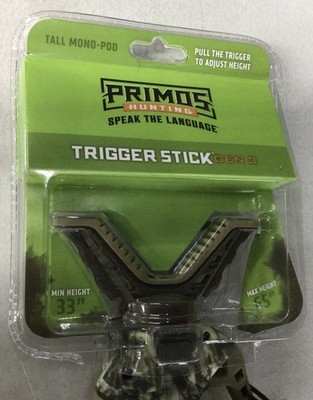 Trigger Stick Gen3 Shooting Stick Adjustable Height, Quick-Detach Yoke, Durable