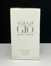 Giorgio Armani Acqua Di Gio Men  s 3.4oz EDT Cologne   Brand New Sealed