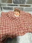 RareVintage Original Kathe Kruse Das  Lovey Security Blanket Flannel Doll Head — photo 1