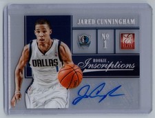 2012-13 Panini Elite #24 Jared Cunningham Dallas Mavericks AU Auto