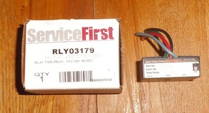 Service First RLY03179, Time Delay 80 sec., Trane/American Standard, USED