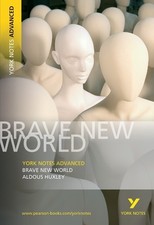 Brave New World: York Notes Advanced by Huxley, Aldous Paperback Book The Cheap
