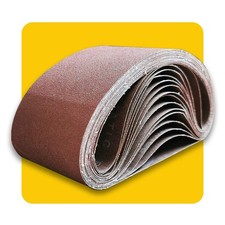 3x21 Inch 60 Grit Aluminum Oxide Sanding Belt Wood Sander Sandpaper 12 PCS
