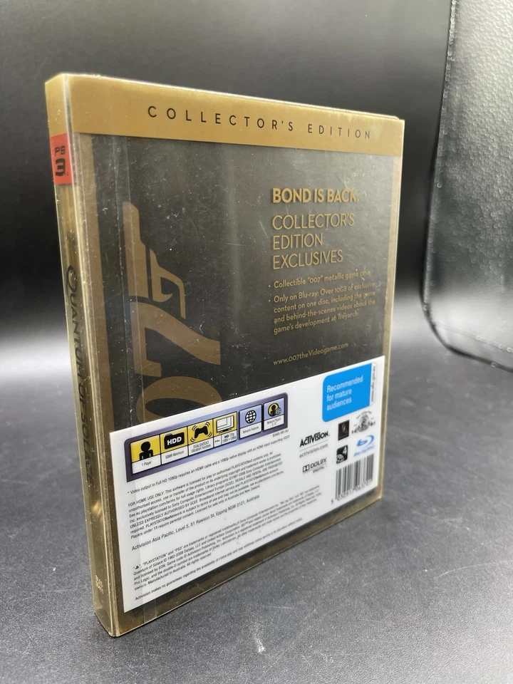 007 Quantum Of Solace Collectors Edition Steal Case Complete PS3 PlayStation 3 - Image 2 of 4