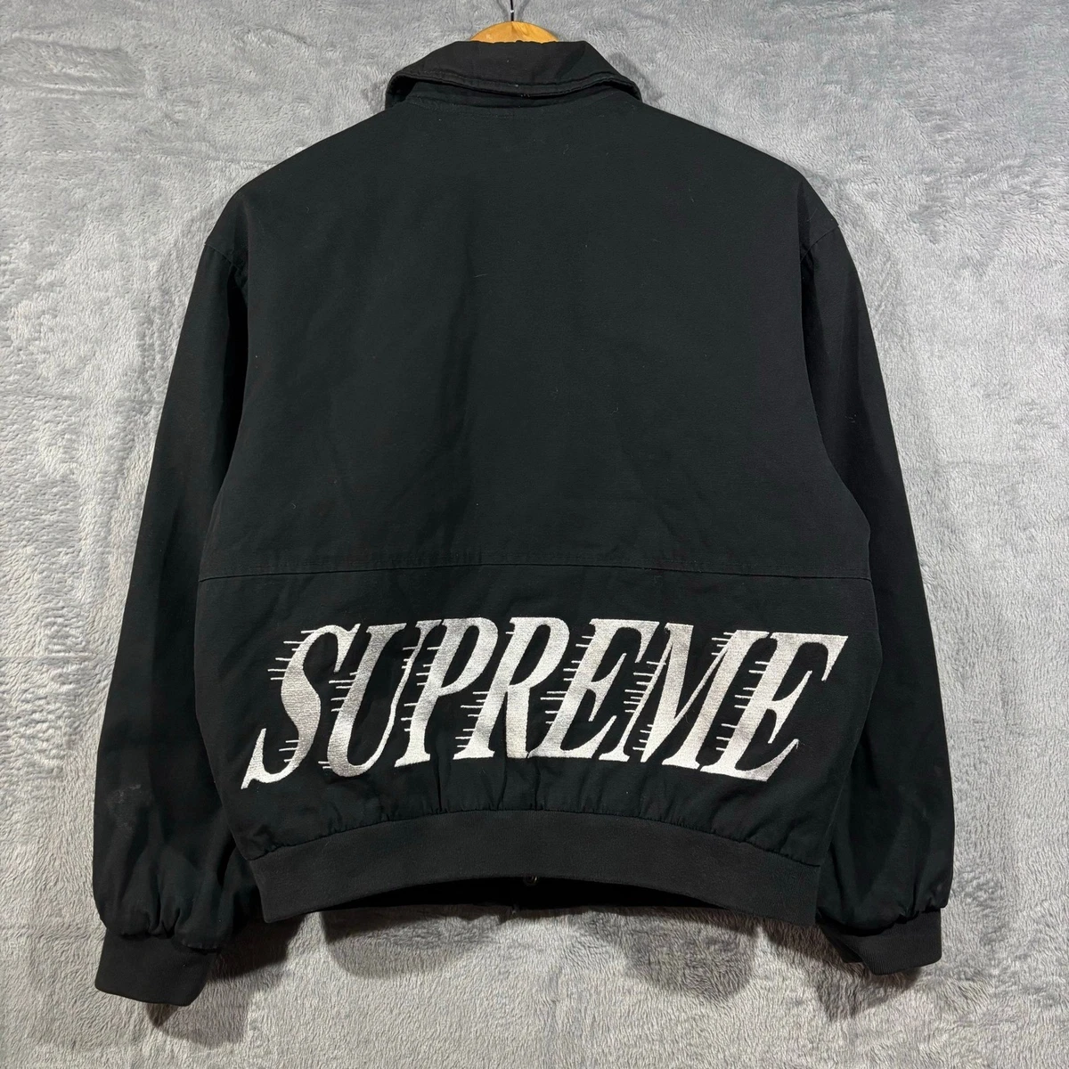 ジャケット・アウター Supreme Snap Front Twill Jacket Black M Supreme®/ANTIHERO® Snap Front Twill Jacket - Supreme