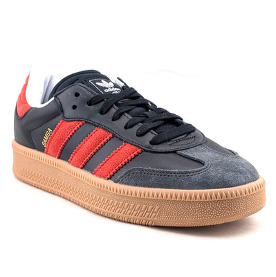 Adidas Men's Sz 7 (Wos 8) Originals Samba XLG Black Better Scarlett Gum Shoes