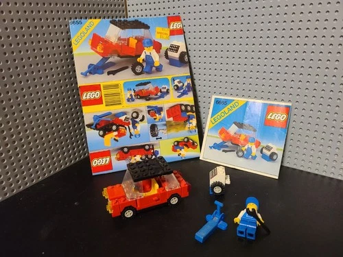 Vintage Lego 6655 Car Set (With Instructions)