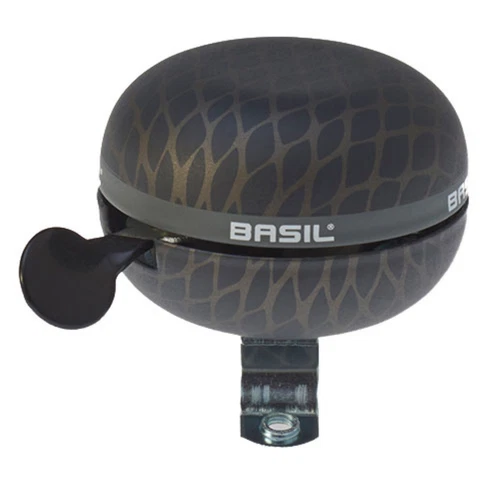 Basil Glocke Noir Fahrradklingel Stahl, Ø=60mm, black metallic