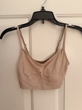 Jockey Nude Stretch Bra, Adjustable Straps, Women  s Sz Small