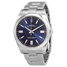 Rolex Oyster Perpetual 41 Automatic Blue Dial Men's Watch 124300BLSO