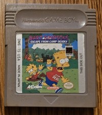 Bart Simpson's Escape From Camp Deadly (Nintendo Game Boy Bart Simpson's Escape From Camp Deadly (Nintendo Game Boy