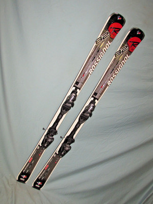 Rossignol AVENGER 82 Carbon skis 162cm Rossi Axium 120 TPX adjustable bindings ~