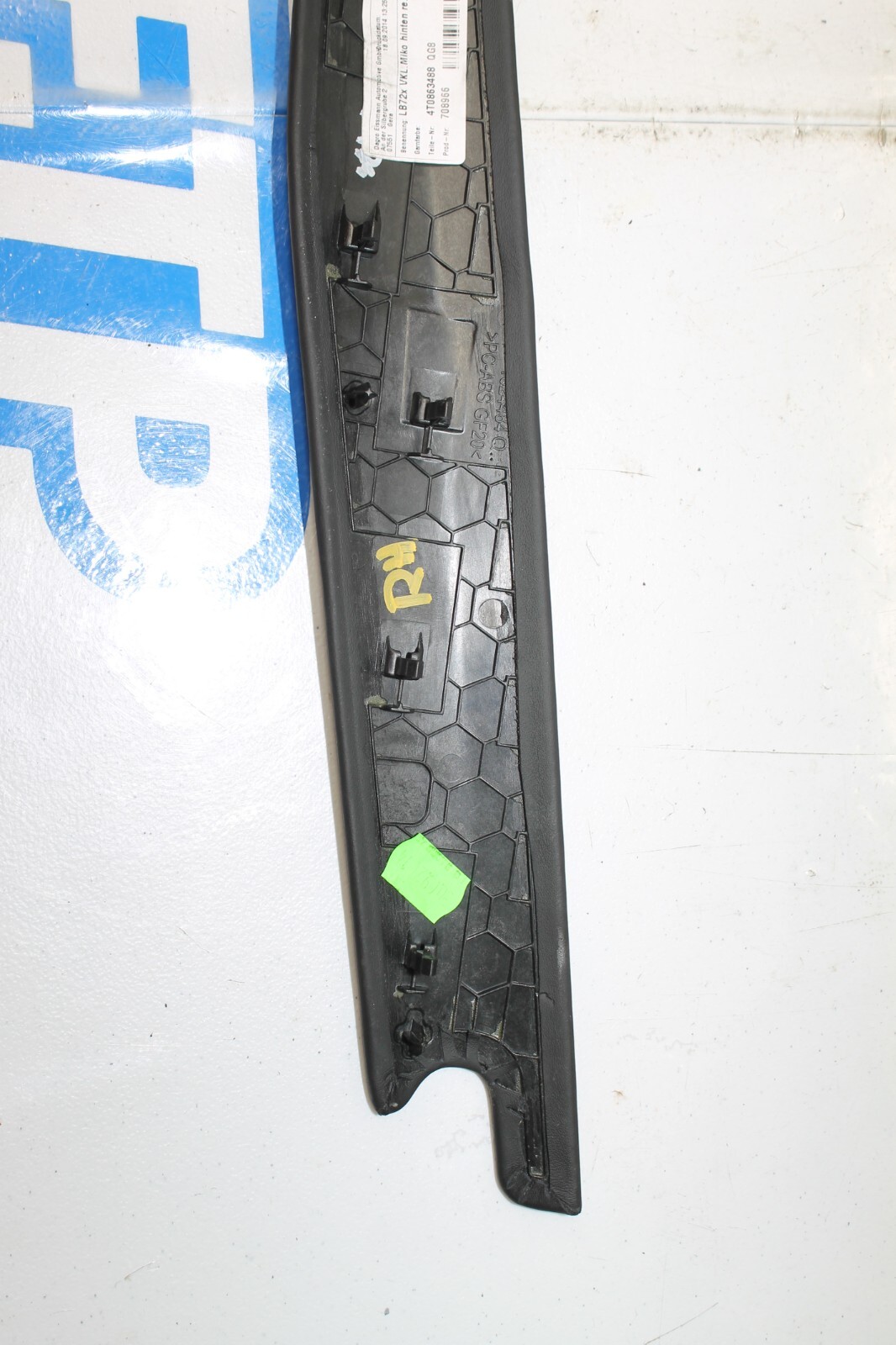 15-20 LAMBORGHINI HURACAN RH RIGHT PASSENGER CENTER CONSOLE SIDE TRIM 4T0863488