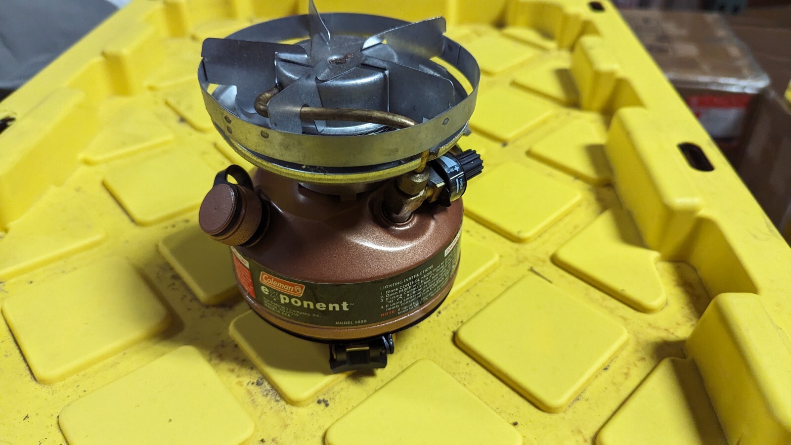 New Coleman Exponent Multi Fuel Stove 550B749 550B725 eBay