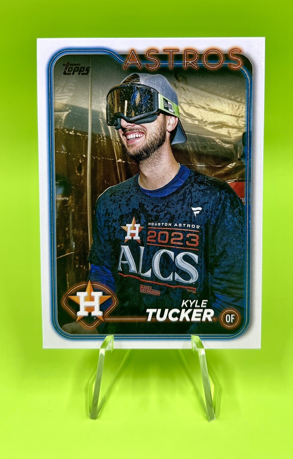 Topps 2024 Series 2 Kyle Tucker Astros 551 GOLDEN MIRROR Variation SSSP SSP