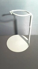 One White Doll Stand cushioned Metal for 6 to 11 inch Dolls and bears by Kaiser