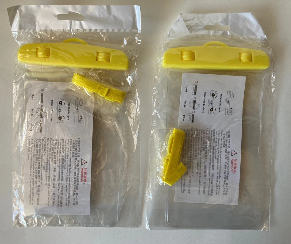 Waterproof Phone Holder BAG LANYARD for iPhone Smart phone Lot Of 3 New - Image 3 of 4