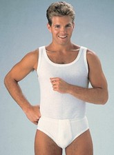 6 CANOTTE UOMO HENRI ART. 60 SPALLA LARGA 100% COTONE RASATO OTTIMA VESTIBILITA'