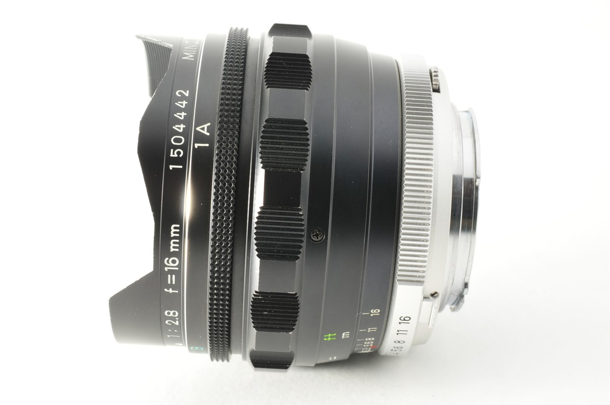 Near MINT] Minolta MC Fish Eye Rokkor OK 16mm f/2.8 MD Mount