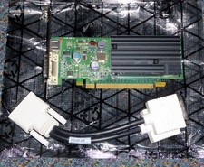 Nvidia GeForce 9300 0K192G 256MB PCI-e Video Graphics Card DVI/S-Video  Cable