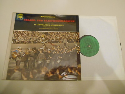 LP Volksmusik II.Luftwaffen Musikkorps - Parade-Trad'märsche (14 Song) CBS REC