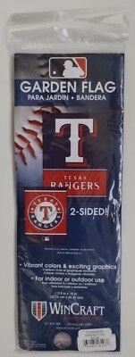 Texas Rangers Garden Style Double Sided Flag 12.5 In. X 18 In. By WinCraft